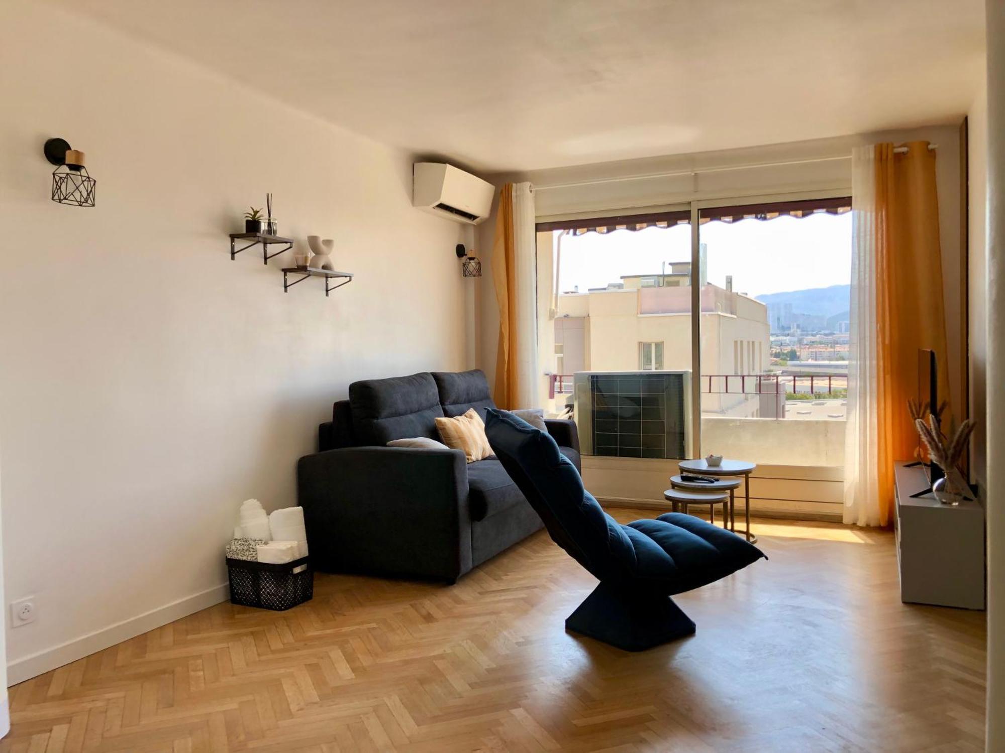 Votre Refuge A Proximite Des Plages Et Du Stade Velodrome Appartement
